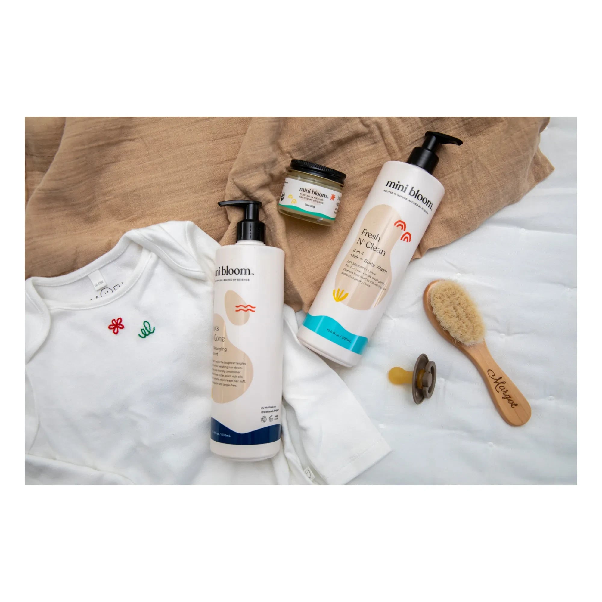 Mini Bloom - Champú para cuerpo y cabello Fresh N’ Clean