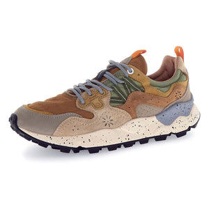 Flower Mountain - Yamano 3 Süet ve Naylon Sneakers | Açık kahverengi