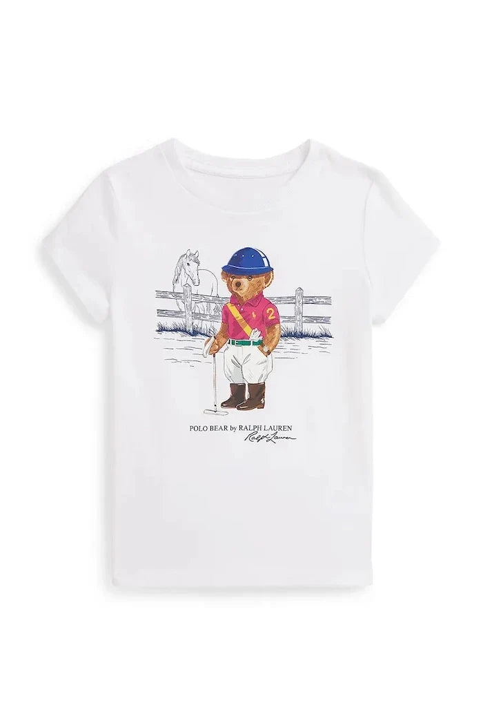 Camiseta de algodón Polo Ralph Lauren para niños