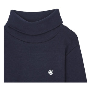 Petit Bateau - Camiseta sin mangas de algodón orgánico | Azul marino