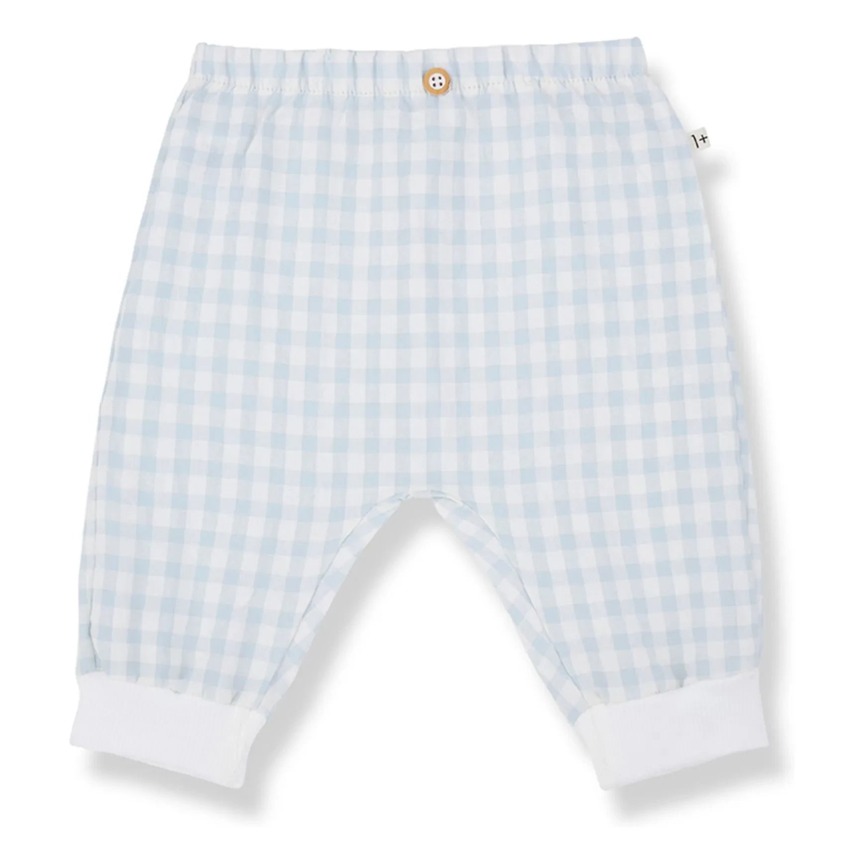 1+ in the family - Pantalones Karpathos Vichy Seersucker | Azul claro