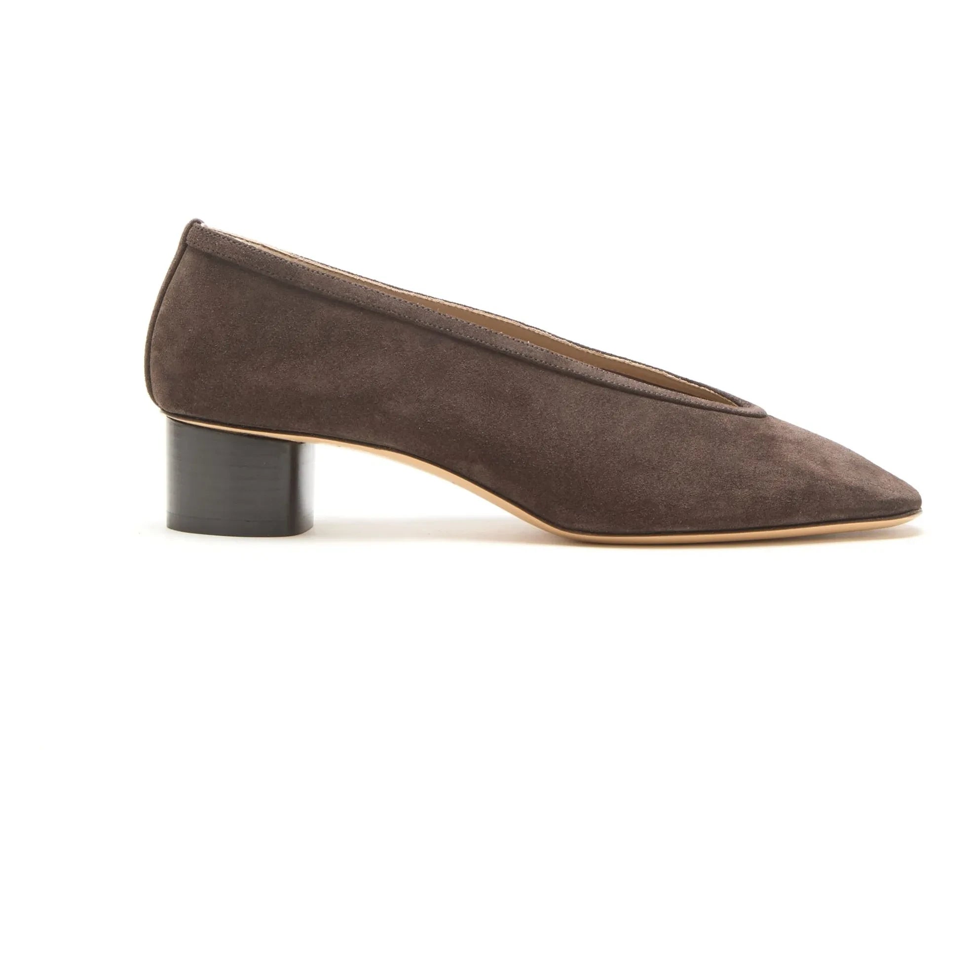 Le Monde Beryl - Zapatos de tacón Luna de ante | Marrón