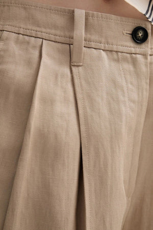 Pantalones de lino mezclado Marc O'Polo para mujer