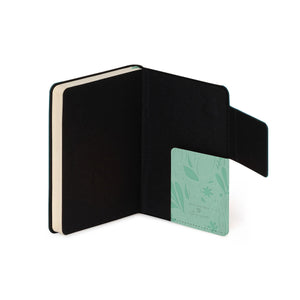Legami - Cuaderno con Blank Pages y Funda Suave Monocromática - Jardín Botánico - Mi Cuaderno