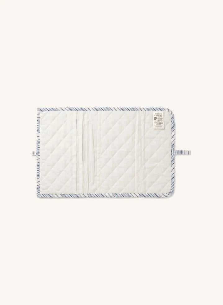 Editions Aimable - Funda para libro de salud Henriette | Chambray Azul