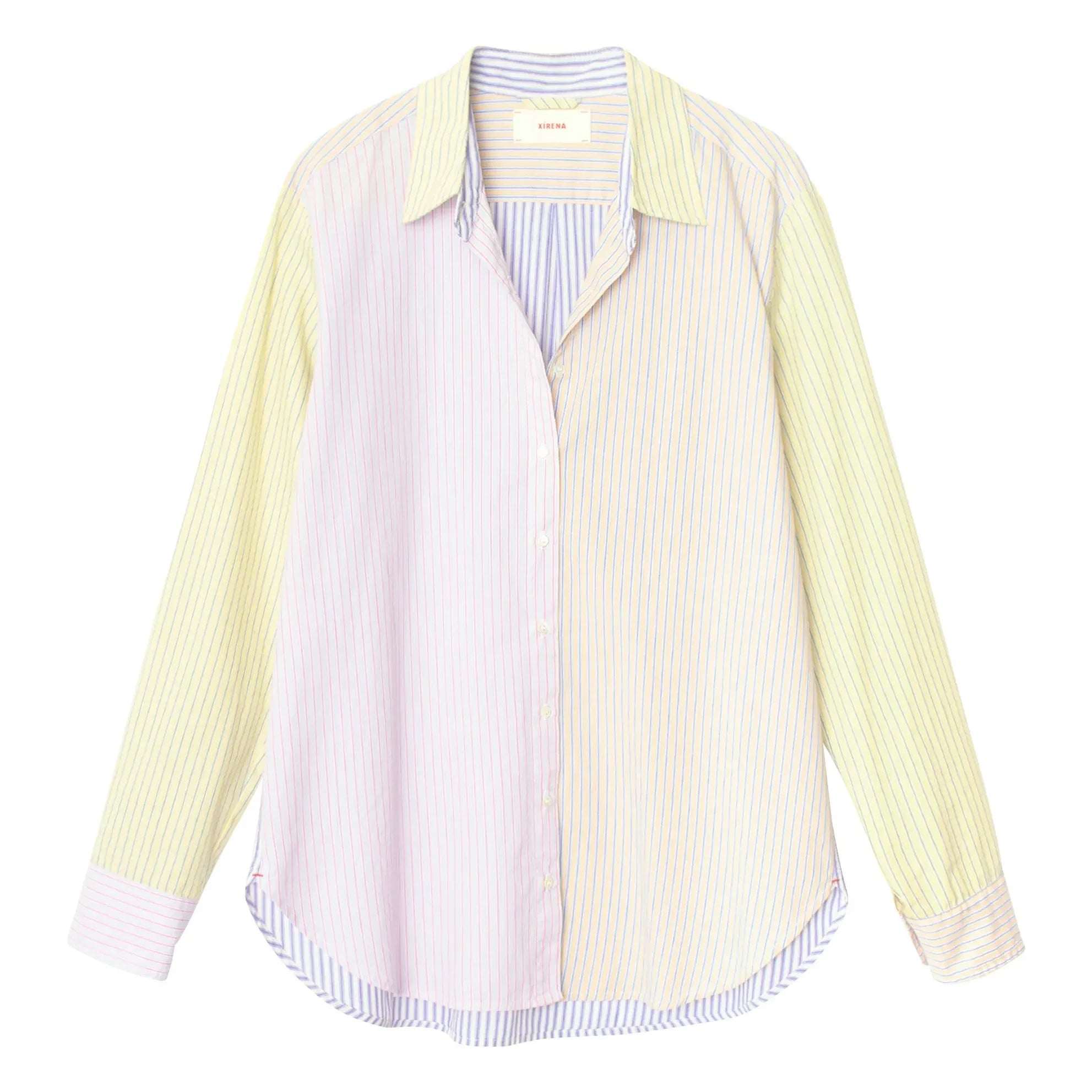 Xirena - Camisa a rayas Beau | Azul