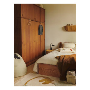 Ferm Living Kids - Cojín bordado Swif Bird | Beige