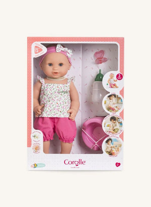 Corolle - Mi Gran Muñeca - Emma Está Aprendiendo a Ir al Baño | Rosa