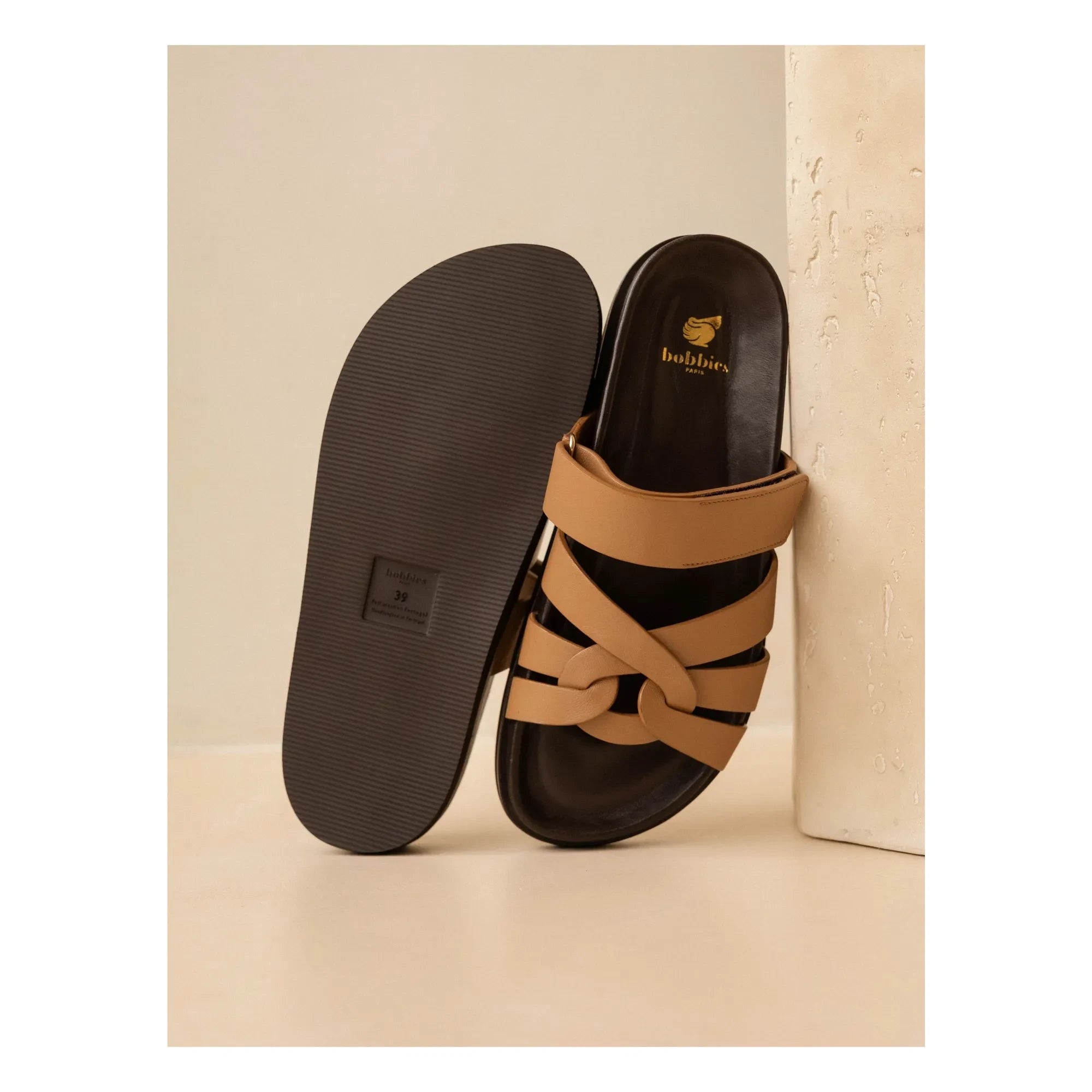 Bobbies - Sandalia de piel Atlas | Hazel