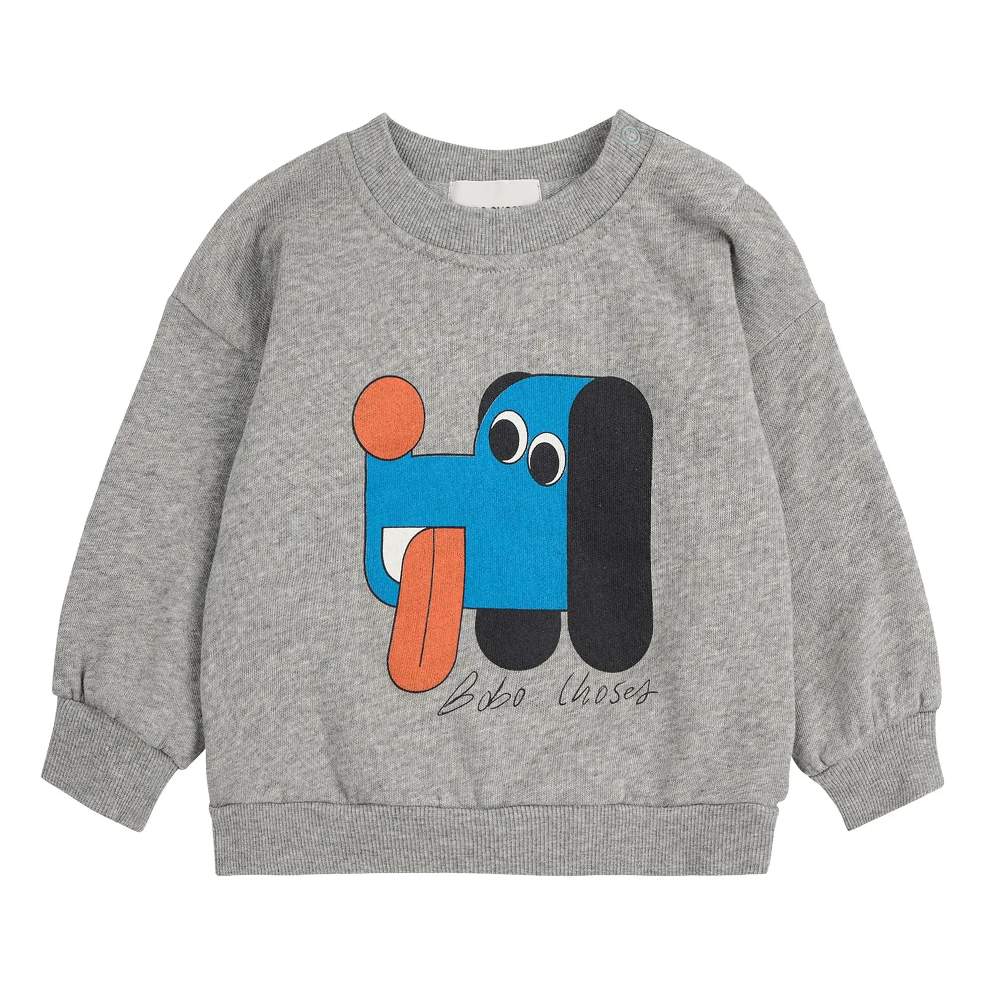 Bobo Choses - Sudadera Perro | Gris Melange