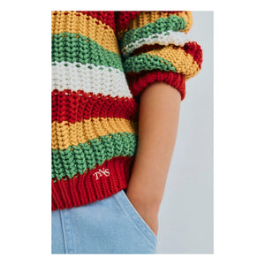 the new society - Lantana Jersey a Rayas | Rojo