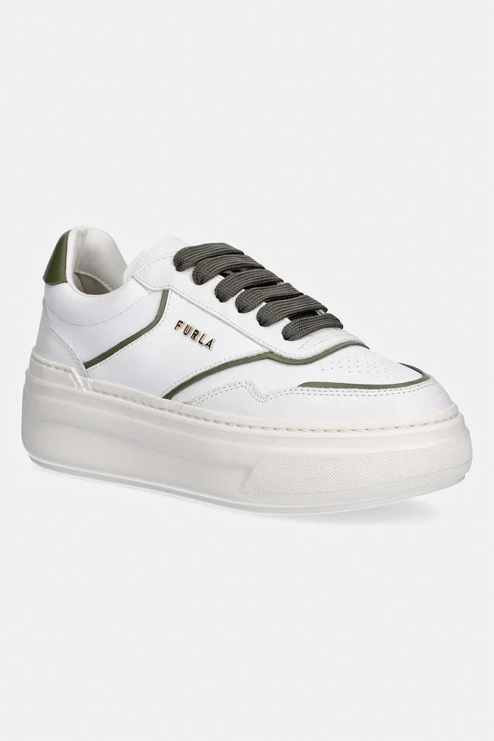 Zapatillas deportivas de piel Furla Nuage para mujer
