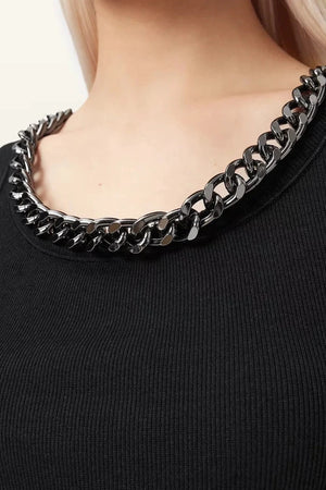 Top de algodón Lucy para mujer de AllSaints