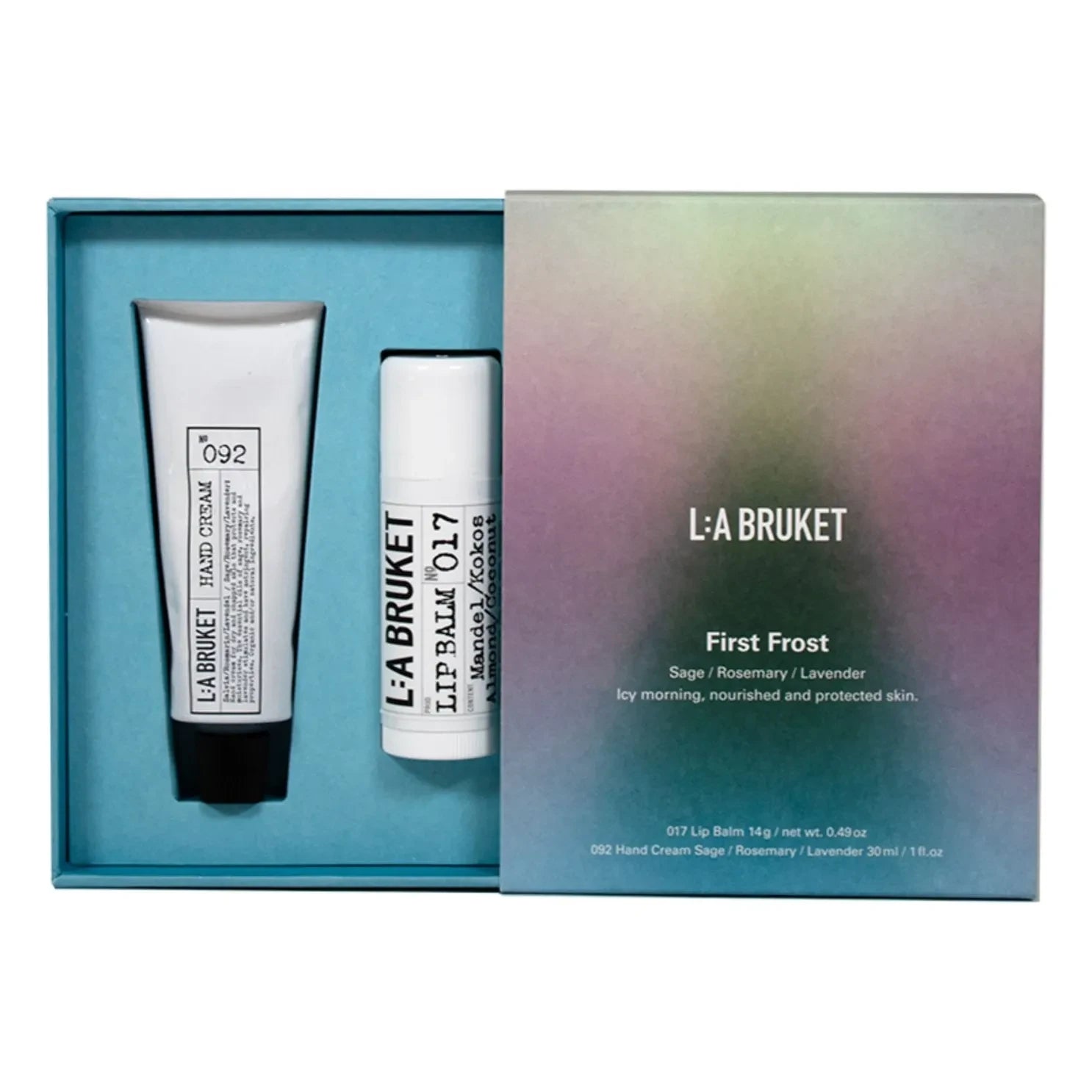 L:A BRUKET - Set de regalo de la primera helada - Salvia, romero y lavanda