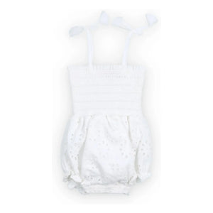 the new society - Sakura Bordado Anglaise Peto | Blanco