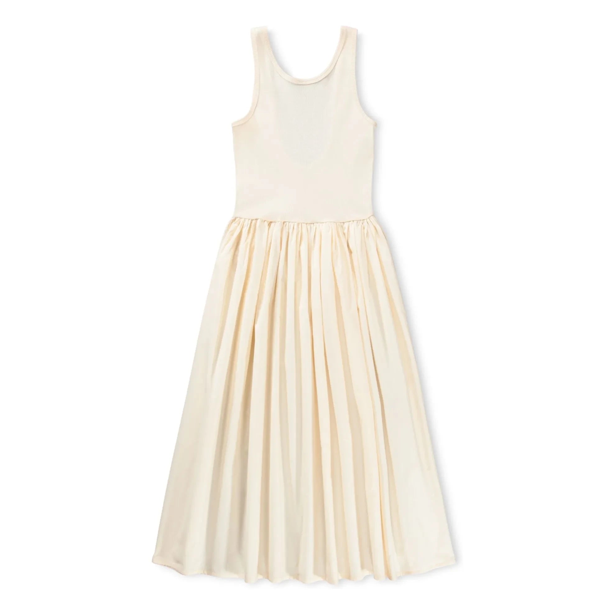 Molo - Vestido de algodón orgánico Corella | Marfil