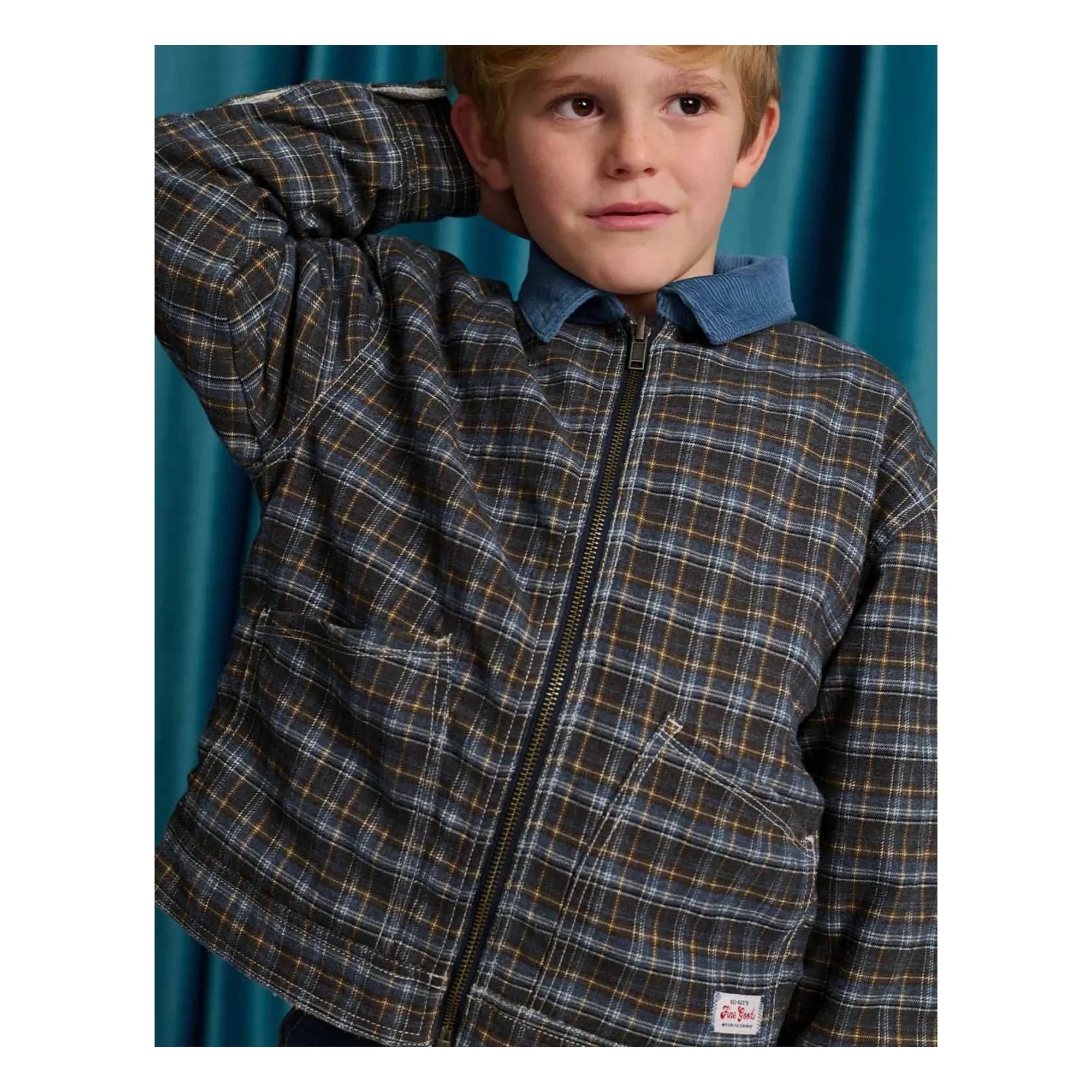 Gingersnaps - Anthony Carreaux Chaqueta Reversible | Azul