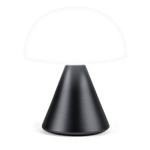 Lexon - Lámpara de mesa LED Mina Mini | Gris Acero