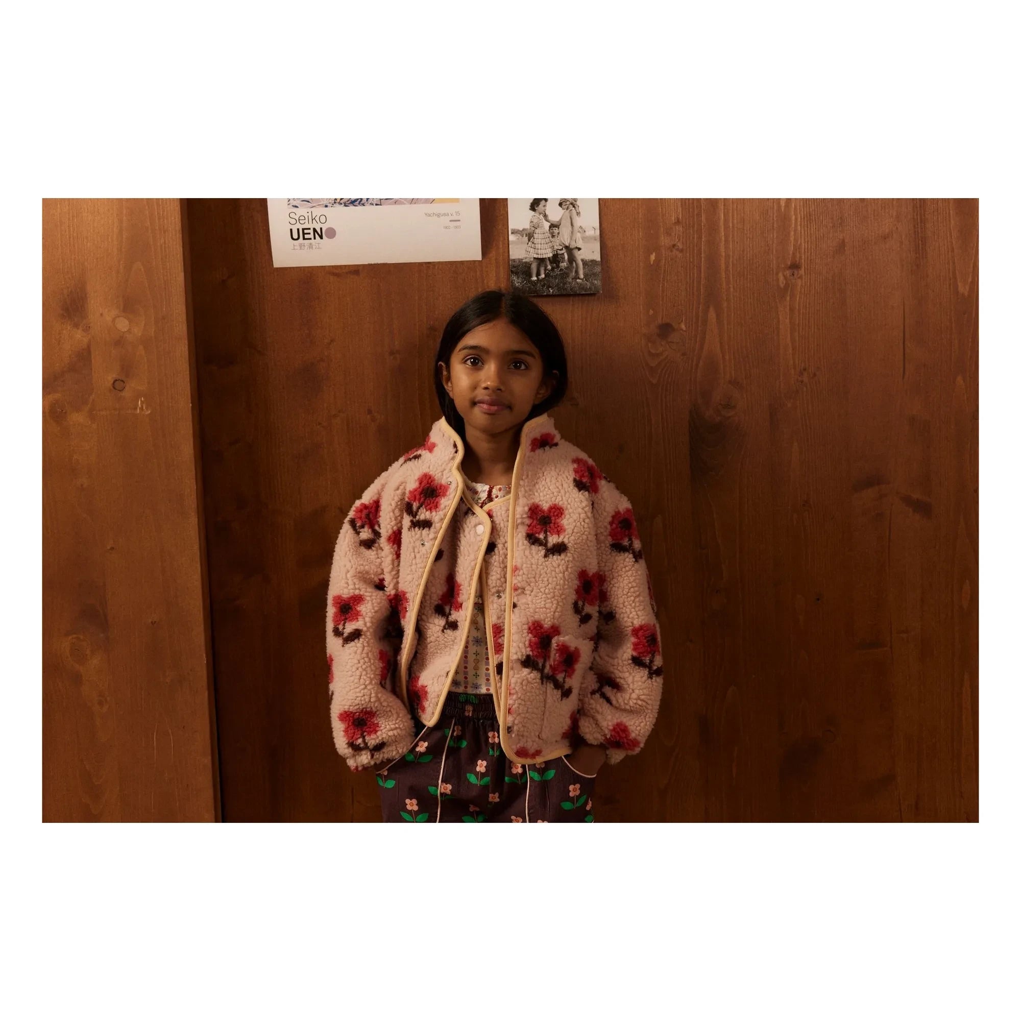 Hola Simone - Chaqueta sin mangas Mira Sherpa | Rosa
