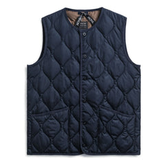 Taion - Chaleco militar sin mangas unisex | Azul marino
