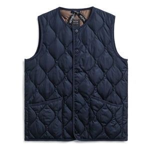 Taion - Chaleco militar sin mangas unisex | Azul marino