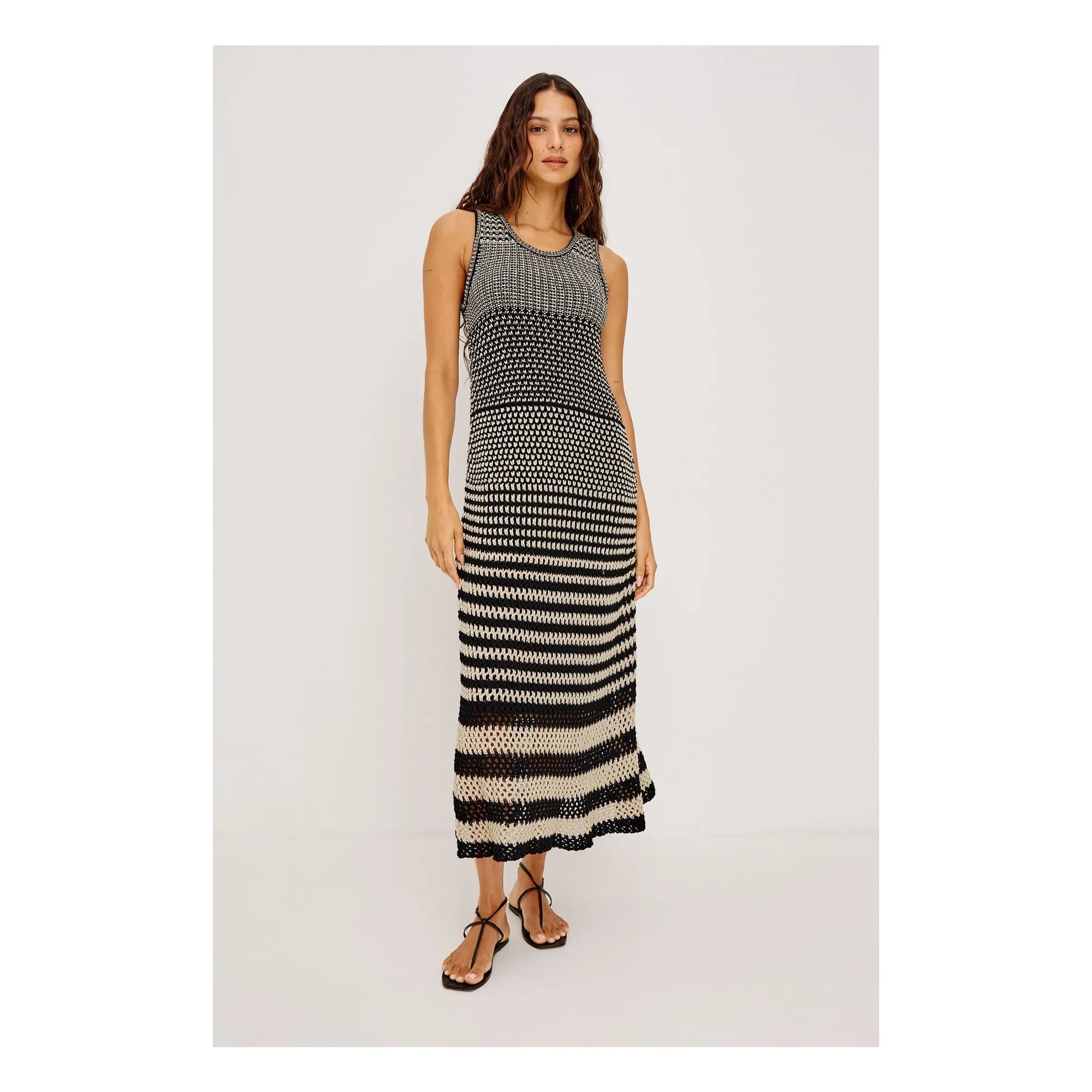 Rails - Vestido de algodón Yvette | Marfil