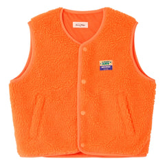 American Vintage - Chaleco sin mangas Hoktown Fibras recicladas | Naranja neón