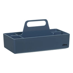 Vitra - Caja de herramientas organizadora de plástico reciclado - Arik Levy | Azul marino