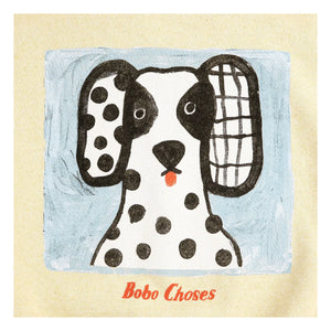 Bobo Choses - Sudadera de algodón orgánico dálmata | Amarillo