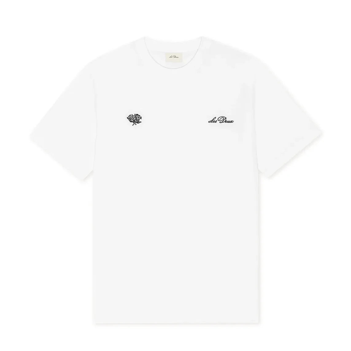 Les Deux - Camiseta de algodón Deux | Blanca