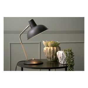 Present Time - Lámpara de mesa Hood | Negro