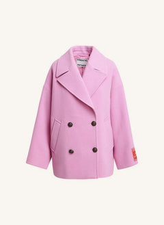 Essentiel Antwerp - Oversized Böbrek Kaban | Pembe