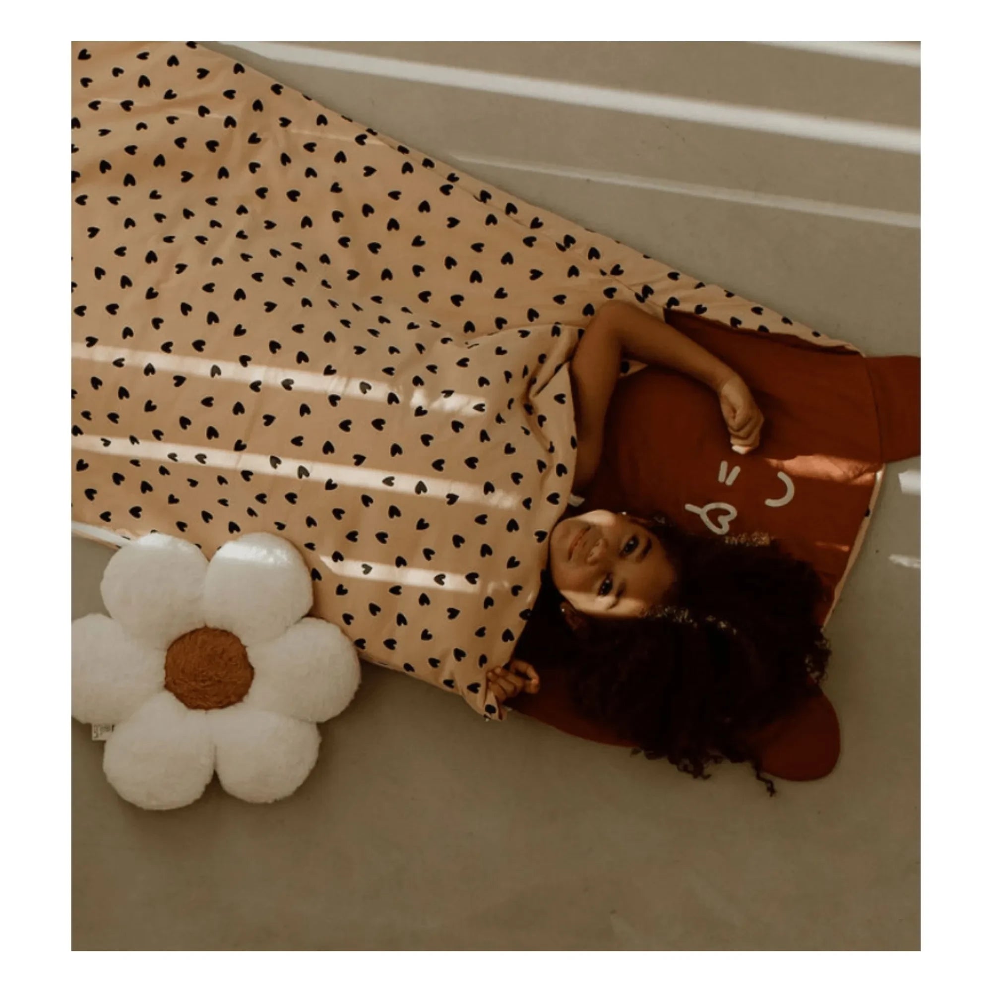 Les Petites Billes - Saco de dormir Leopard multitemporada | Terracota