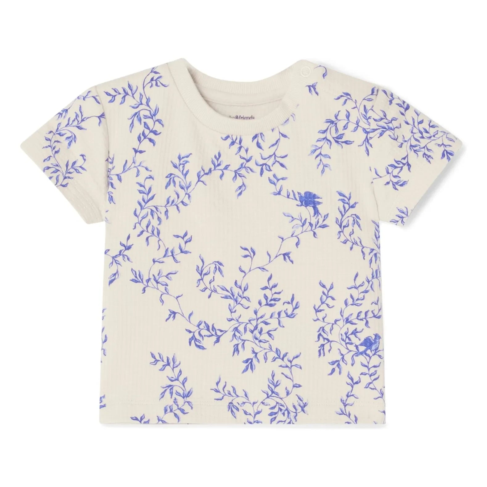 garbo&friends - Camiseta de Algodón Orgánico Jardim | Crudo