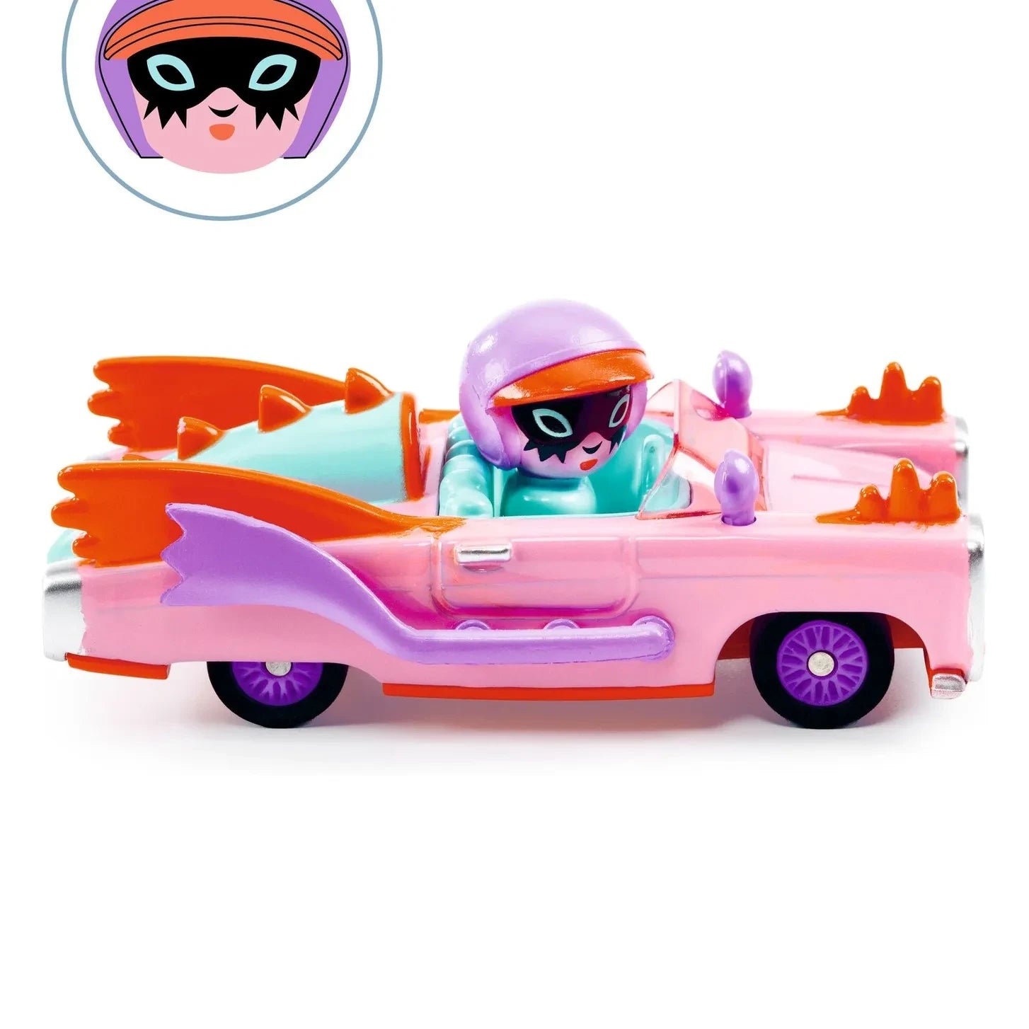 Djeco - Crazy Motors - Coche Pink Lady