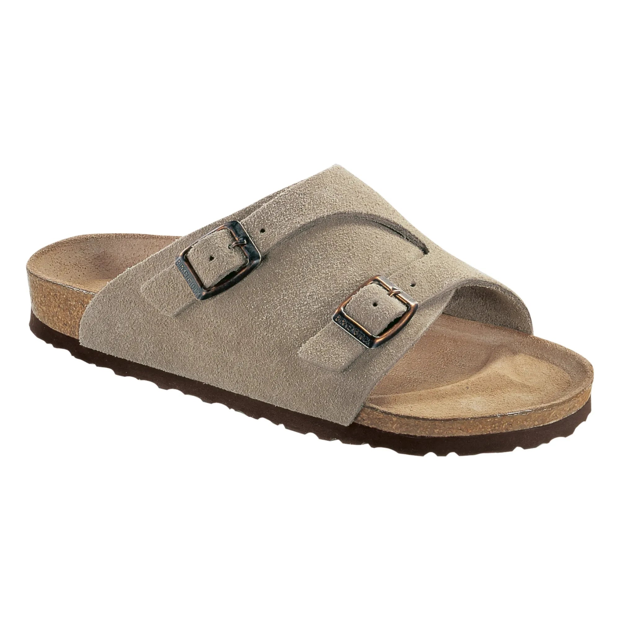 BIRKENSTOCK - Sandalias de Horma Estrecha Zurich | Marrón grisáceo