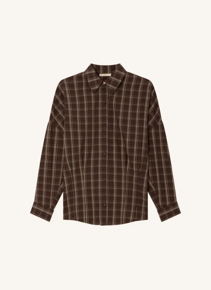 Sessùn - Camisa Booklyn de algodón | Mocha