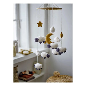 Bloomingville Mini - Cesta móvil | Blanco