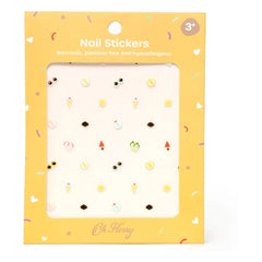 Oh Flossy - Pegatinas de uñas Club de Playa