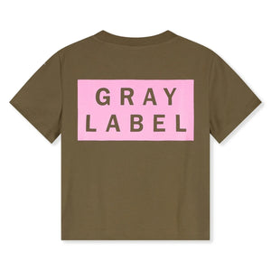 Gray Label - Oversize Tişört Gray Label Organik Pamuk | Brown