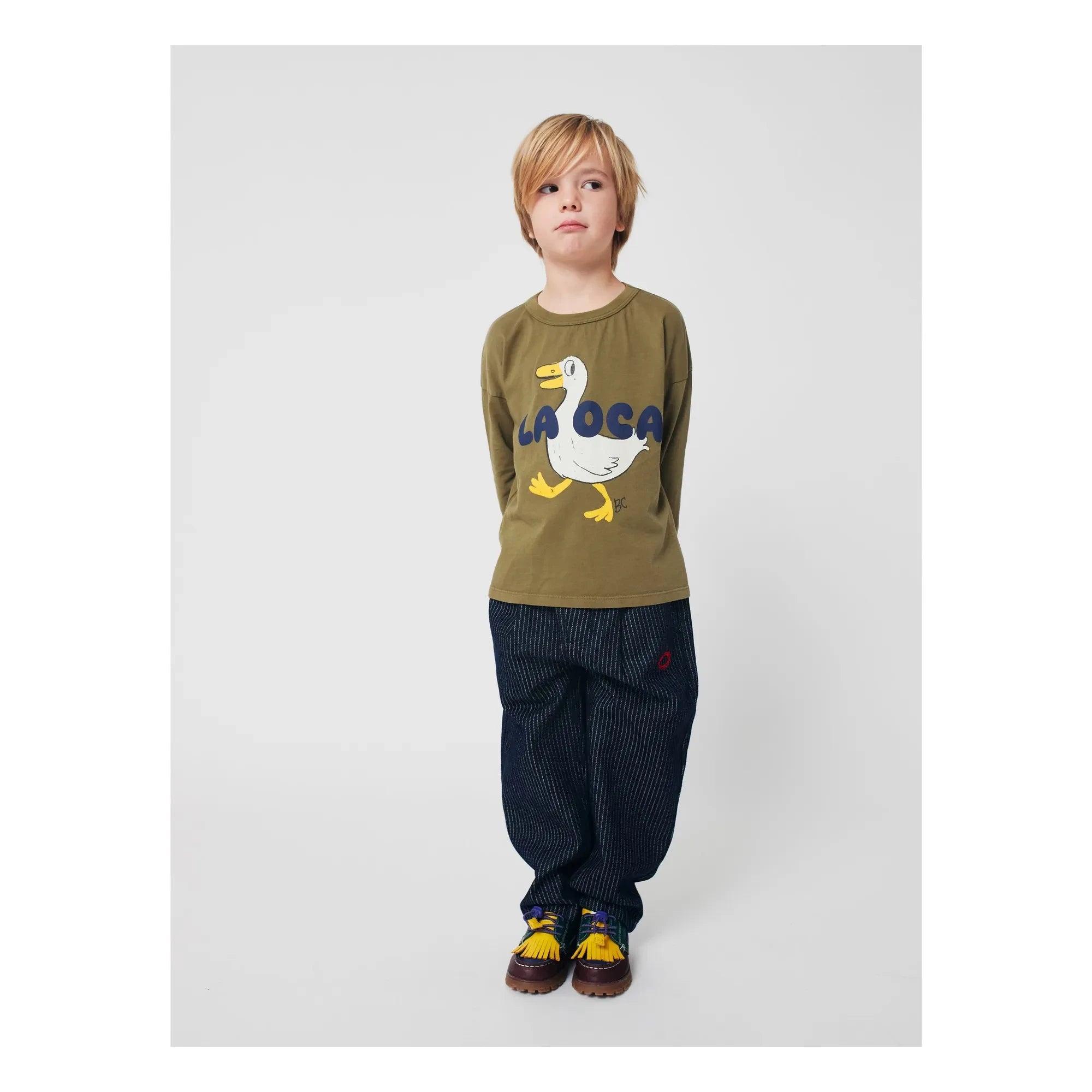 Bobo Choses - Camiseta Duck La OCA Algodón orgánico | Caqui