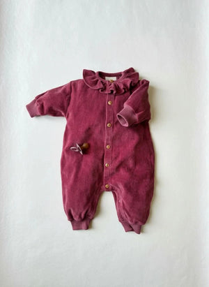 Studio Bohème - Monedero de Algodón Orgánico Iris | Rojo Frambuesa