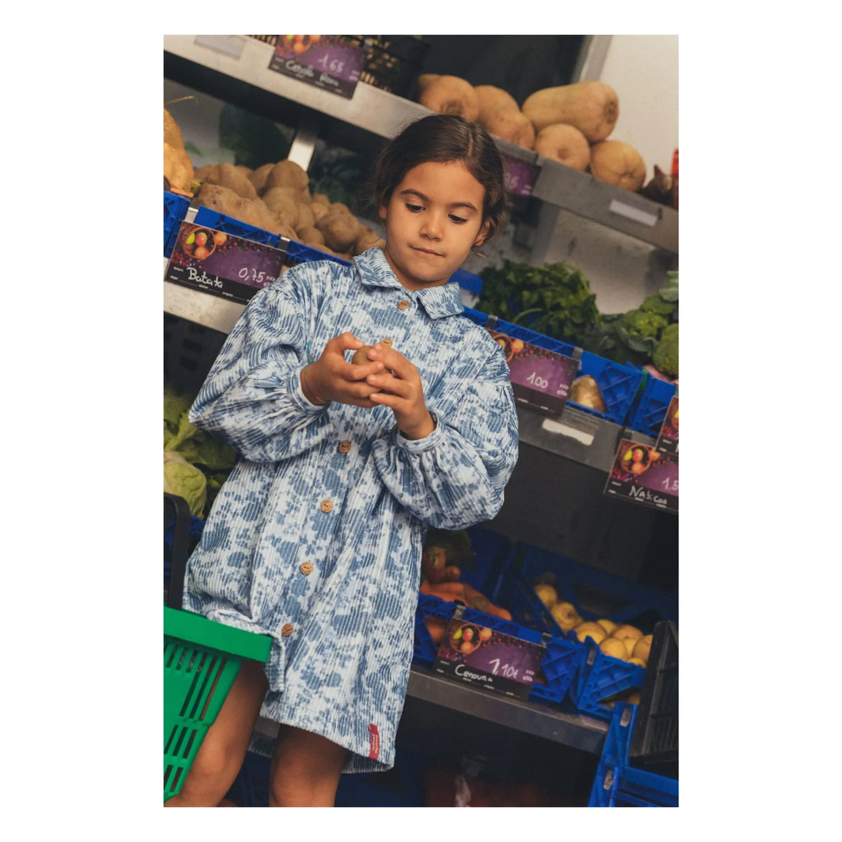 Favorite People - Vestido de Terciopelo Bakery | Azul