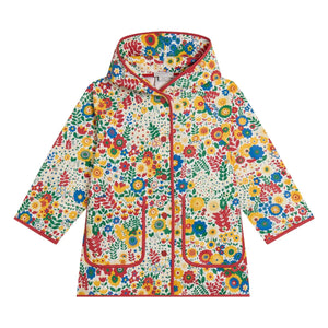 Stella McCartney Kids - Ivory Çiçek Desenli Kaban