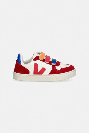 Zapatillas deportivas de piel Veja Small V-10 para niños