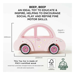 Le Toy Van - Sophie's Doll Araba | Pembe