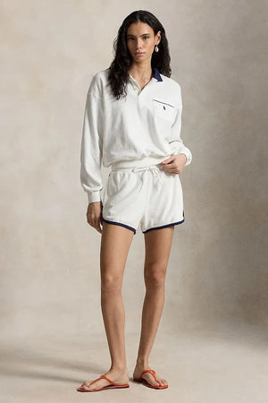 Polo Ralph Lauren pantalón corto de mujer algodón LT WT COTTON TERRY-KNT-SHORTS