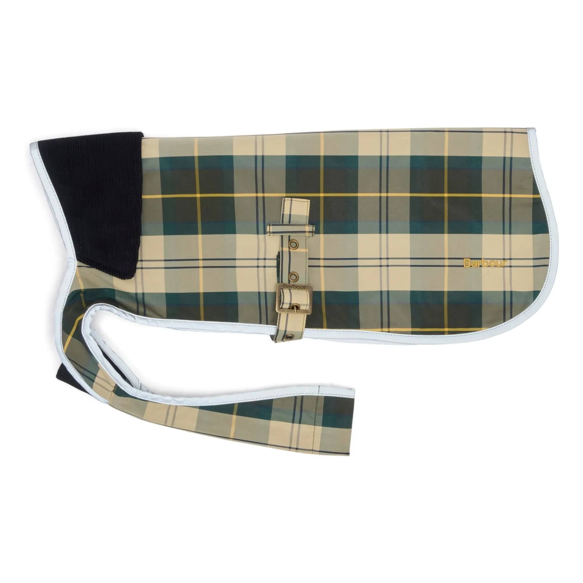 Barbour - Chaqueta de tartán impermeable para perro | Beige