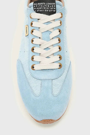 Zapatillas deportivas de ante de caña baja Liam de AllSaints para mujer