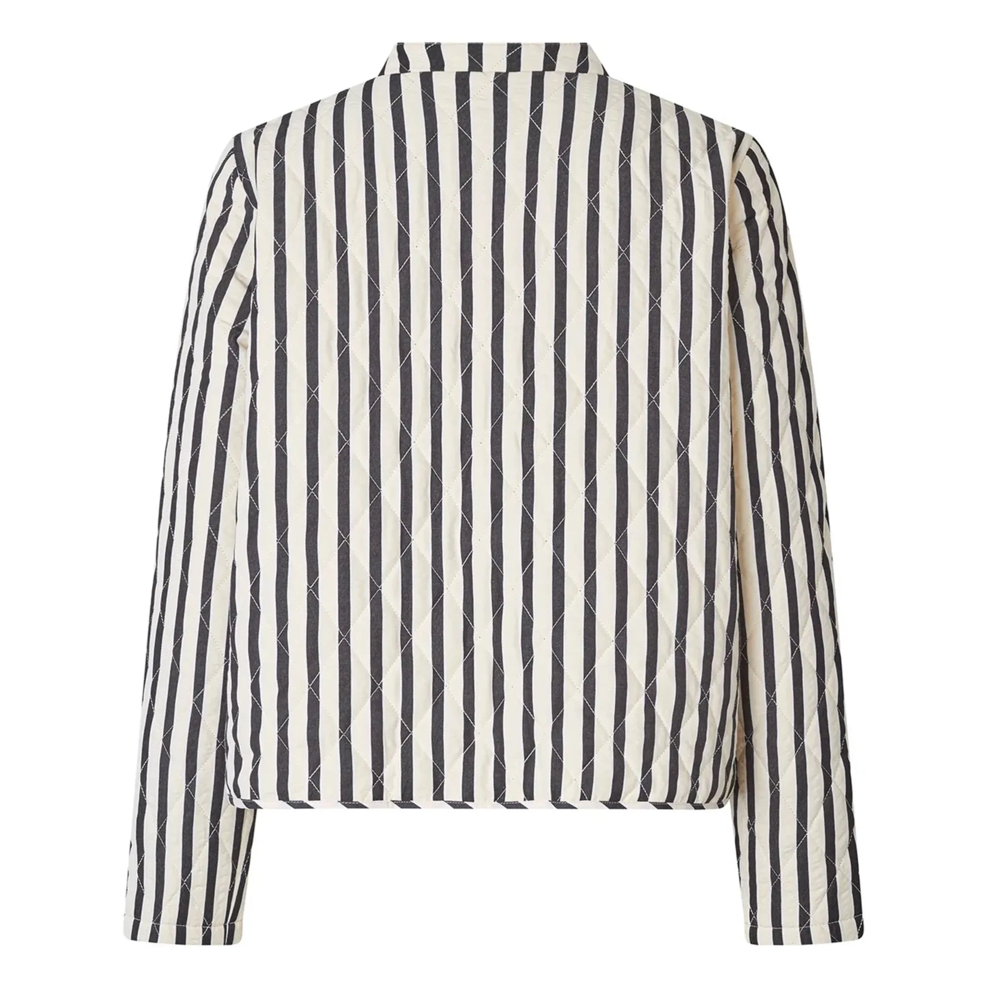 Lollys Laundry - Chaqueta de rayas Emilia | Negro